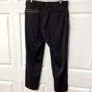 Slazenger Men's Black Slacks Pants Sportswear Golf Black W34 L30